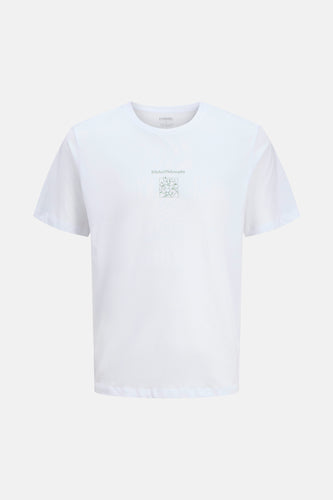 T-shirt à manches courtes - blanc - JJREBEL