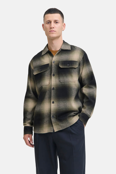Chemise (manches longues) brun - ORIGINALS BY JACK & JONES