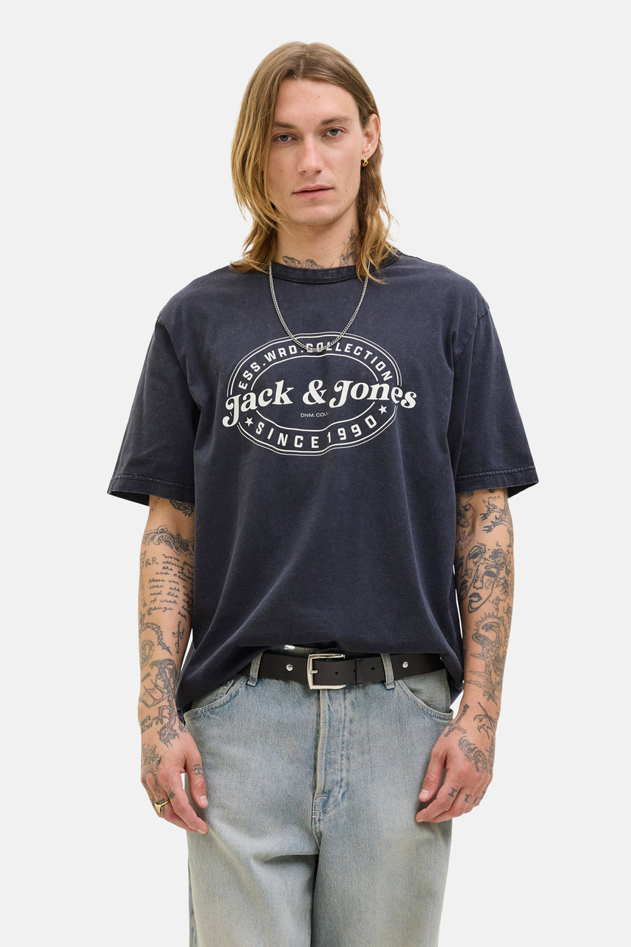 T-shirt (korte mouwen) zwart - ORIGINALS BY JACK & JONES - ORIGINALS BY JACK & JONES - 1