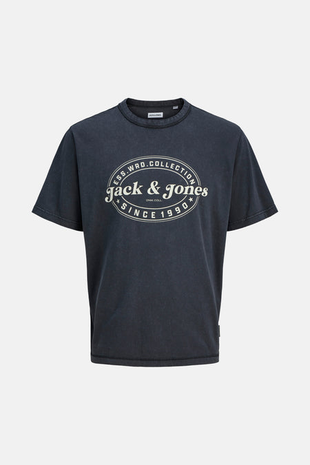 T-shirt (korte mouwen) zwart - ORIGINALS BY JACK & JONES