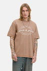T-shirt (korte mouwen) bruin - ORIGINALS BY JACK & JONES