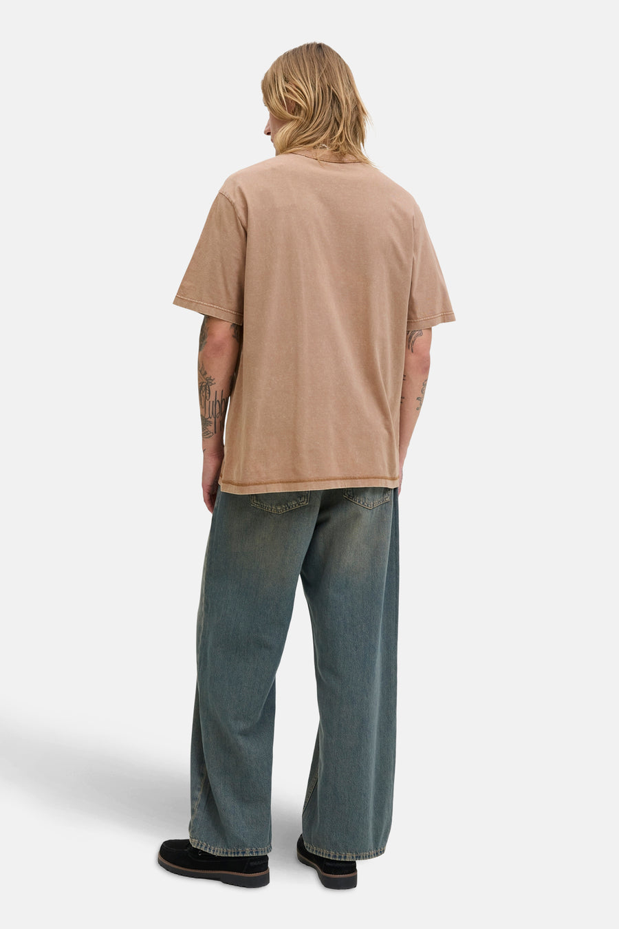 T-shirt (korte mouwen) bruin - ORIGINALS BY JACK & JONES - ORIGINALS BY JACK & JONES - 2