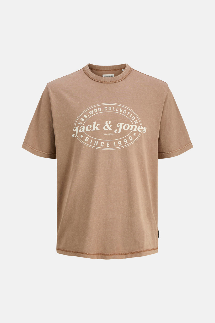 T-shirt (korte mouwen) bruin - ORIGINALS BY JACK & JONES - ORIGINALS BY JACK & JONES - 4