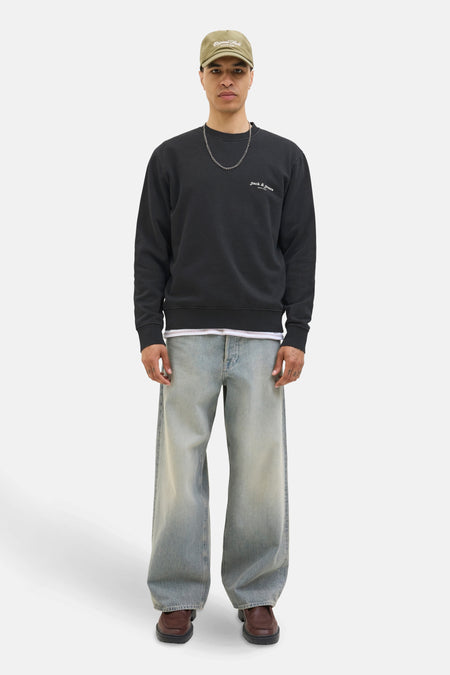 Sweat col O Noir - ORIGINALS BY JACK & JONES