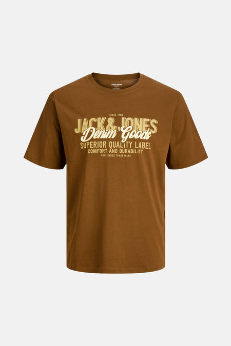 T-shirt (manches courtes) Brun - ORIGINALS BY JACK & JONES