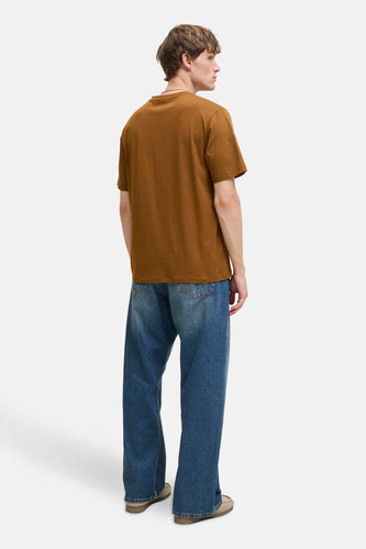 T-shirt à manches courtes - brun - ORIGINALS BY JACK & JONES