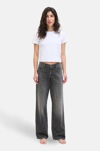 JXPALERMO LOOSE LW JEANS R231 DNM SN