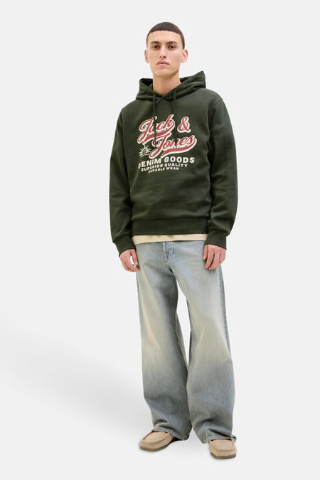 Sweat à capuche Vert - ORIGINALS BY JACK & JONES