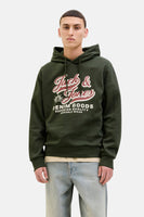 Sweat à capuche Vert - ORIGINALS BY JACK & JONES