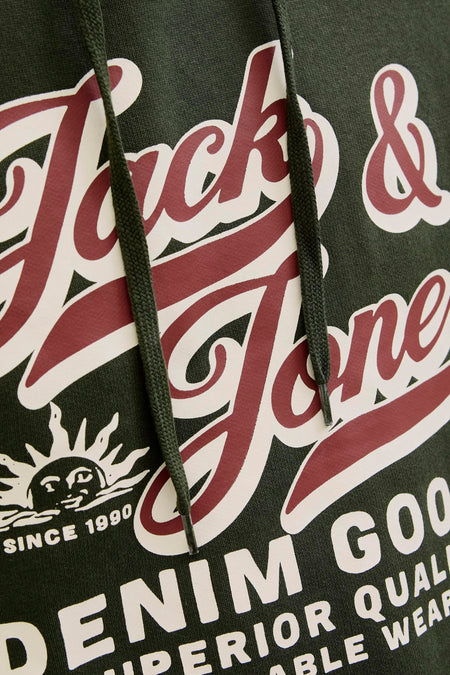 Sweat à capuche Vert - ORIGINALS BY JACK & JONES