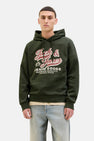 Sweat à capuche Vert - ORIGINALS BY JACK & JONES