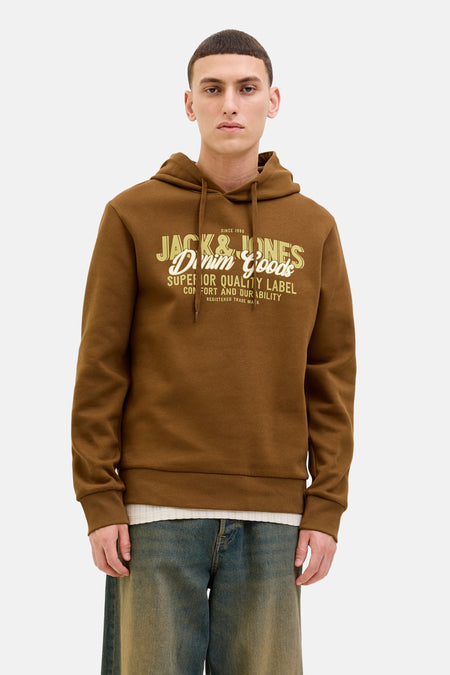 Sweat à capuche Brun - ORIGINALS BY JACK & JONES