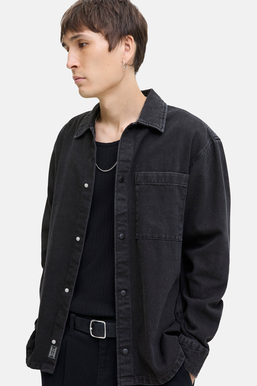 Hemd met lange mouwen - zwart - JACK & JONES JEANS INTELLIGENCE