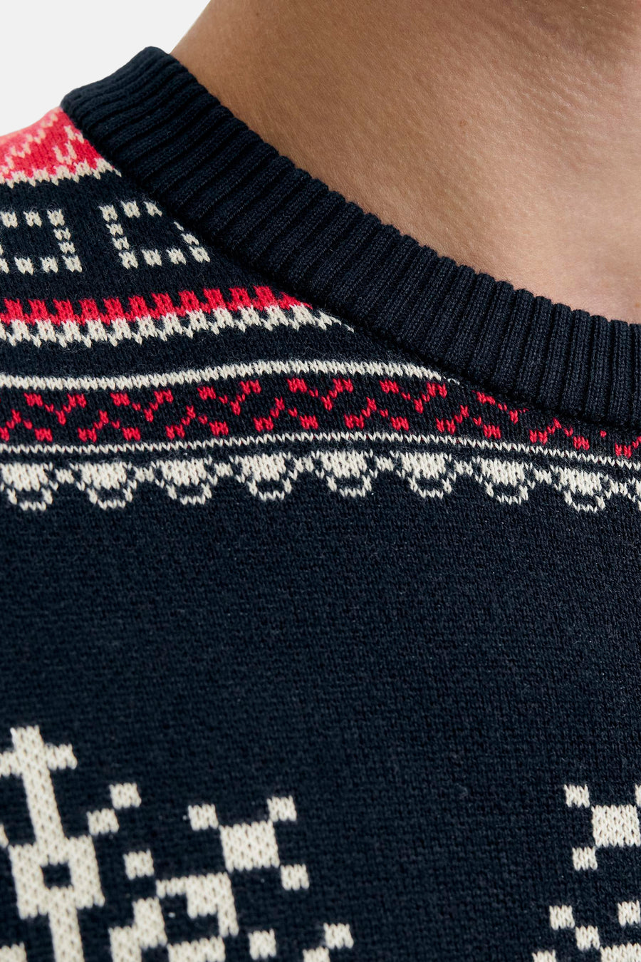 Pull à col rond - bleu - ORIGINALS BY JACK & JONES - 5