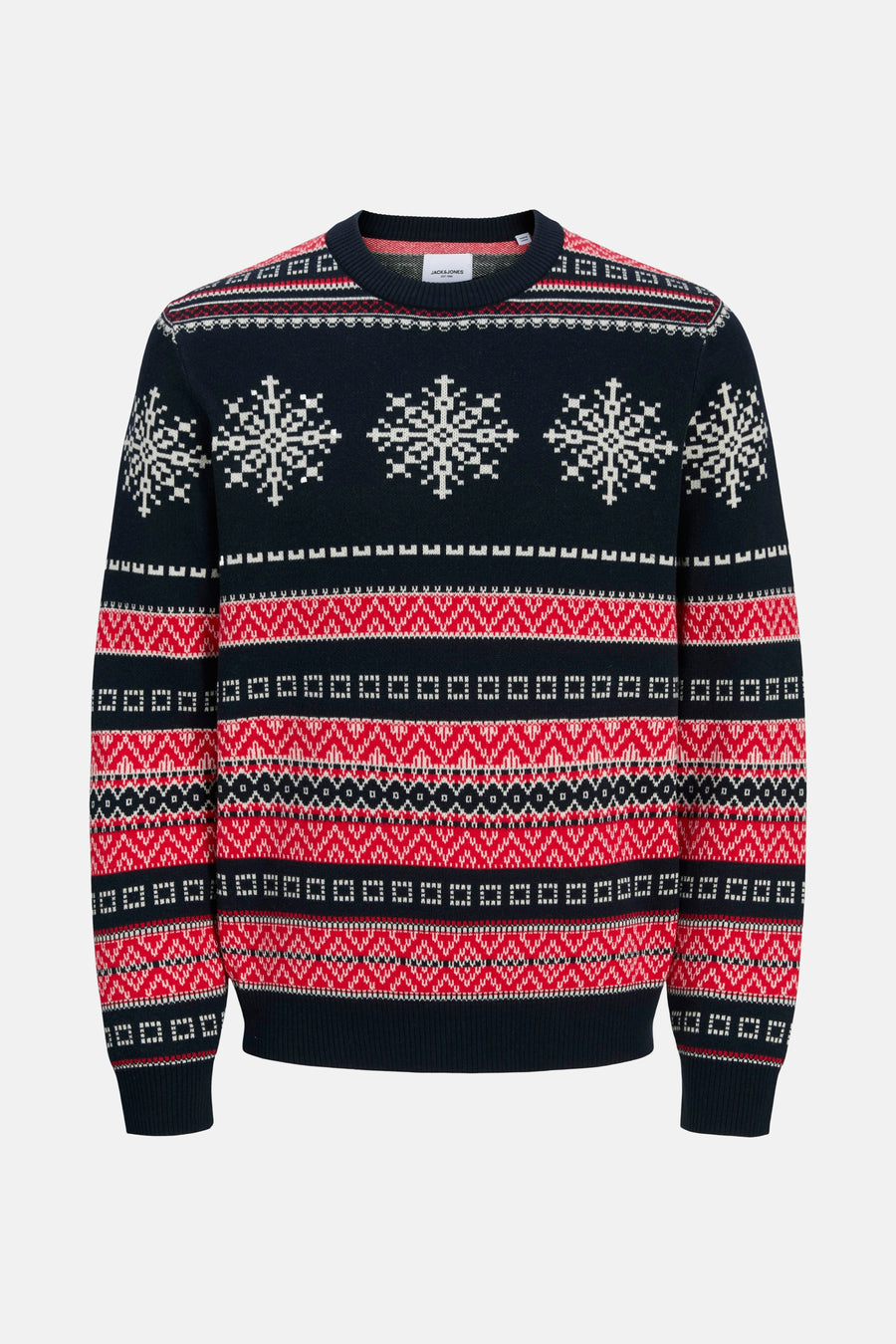 Pull à col rond - bleu - ORIGINALS BY JACK & JONES - 7