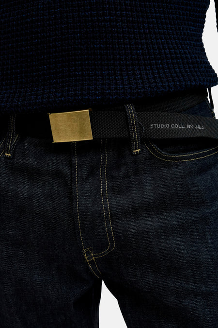 Riem zwart - ACCESSORIES BY JACK & JONES