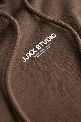 Sweater met kap - bruin - JJXX