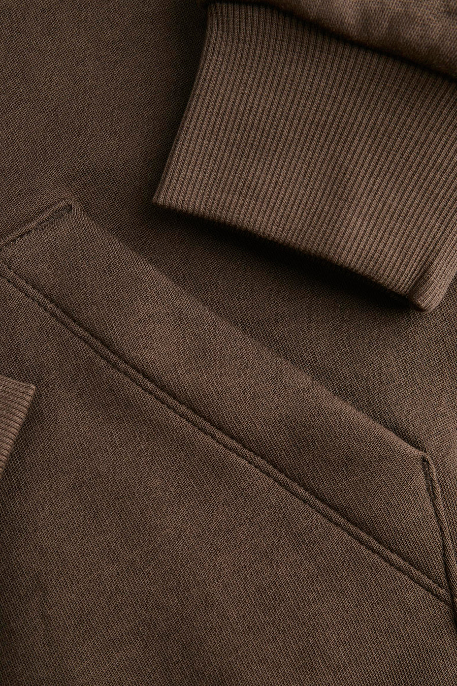 Sweater met kap - bruin - JJXX