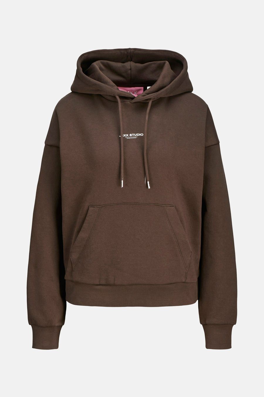 Sweater met kap - bruin - JJXX