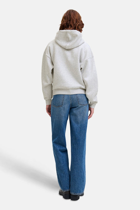 Sweater met kap - grijs