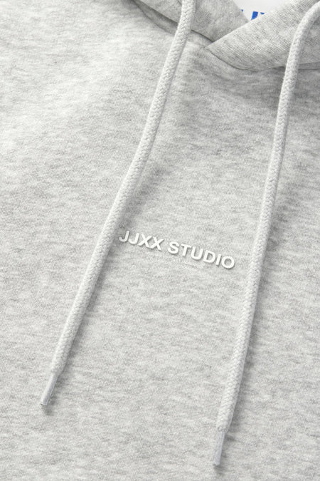 Sweater met kap - grijs