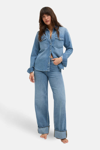 TOKYO - mid blue denim