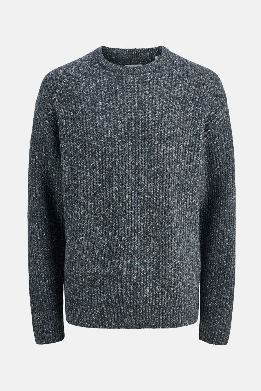 Pull met ronde hals - blauw