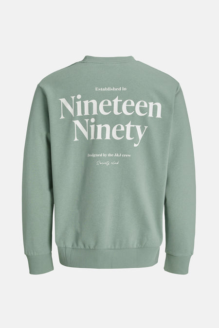 Sweat col O Vert - ORIGINALS BY JACK & JONES