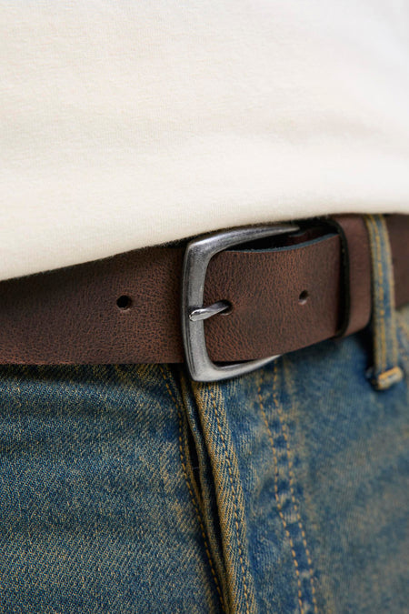 Ceinture brun - ACCESSORIES BY JACK & JONES