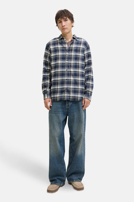 Chemise (manches longues) Bleu - ORIGINALS BY JACK & JONES