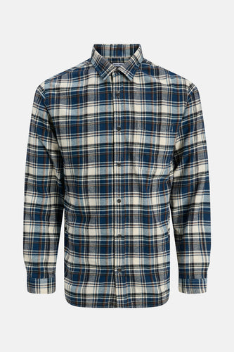 Chemise à manches longues - bleu