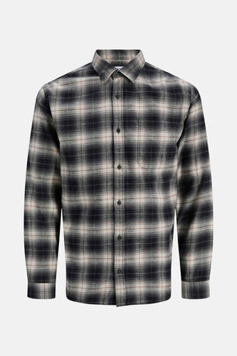Chemise multicolore à manches longues d'ORIGINALS par JACK & JONES, avec un motif à carreaux et une fermeture à boutons.