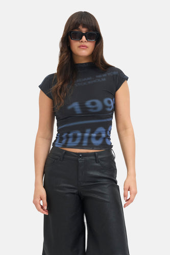 T-shirt met korte mouwen - Blauw