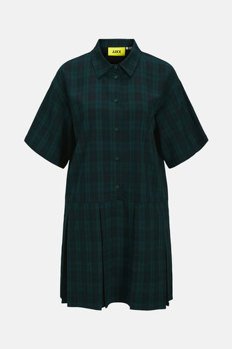 Kleedje met korte mouwen - blauw