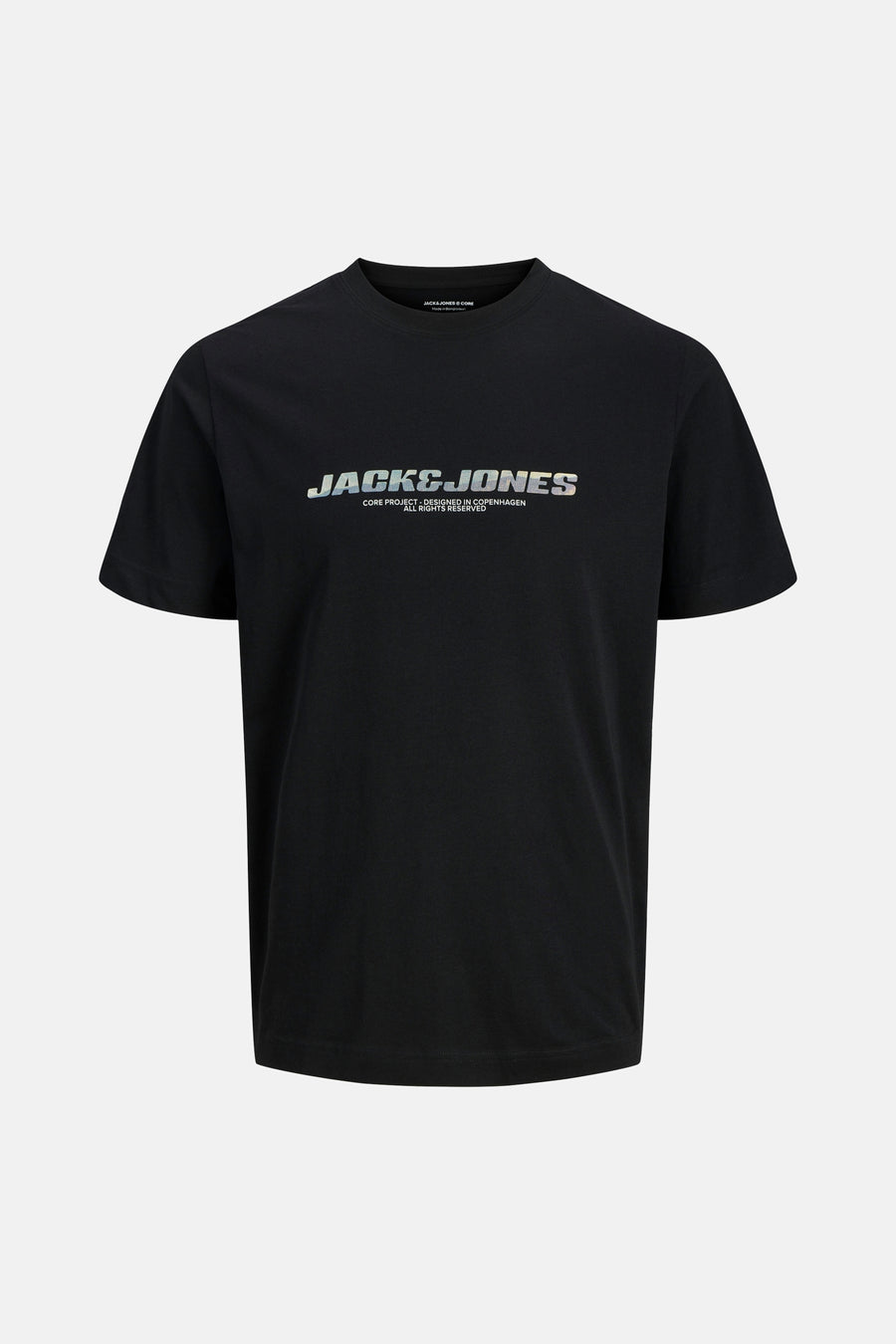 T-shirt à manches courtes - noir - CORE BY JACK & JONES