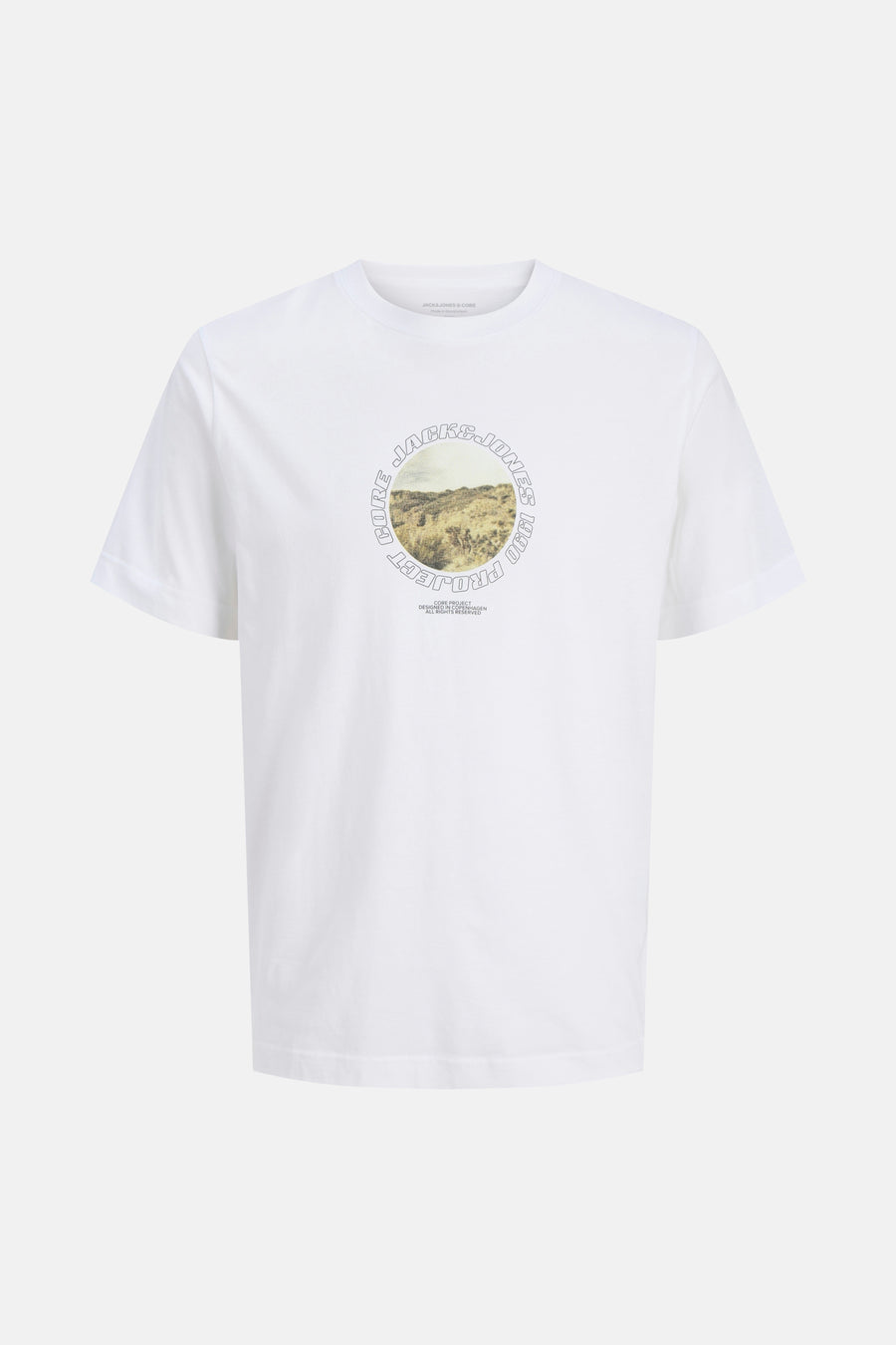T-shirt à manches courtes - blanc - CORE BY JACK & JONES