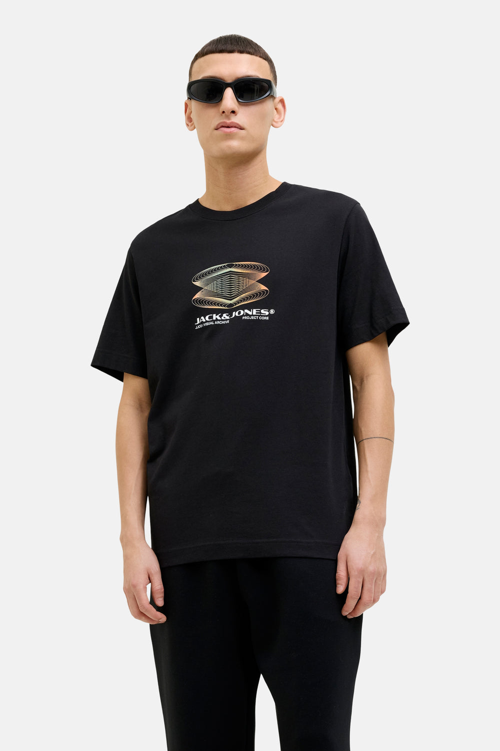 T-shirt (manches courtes) Noir - CORE BY JACK & JONES