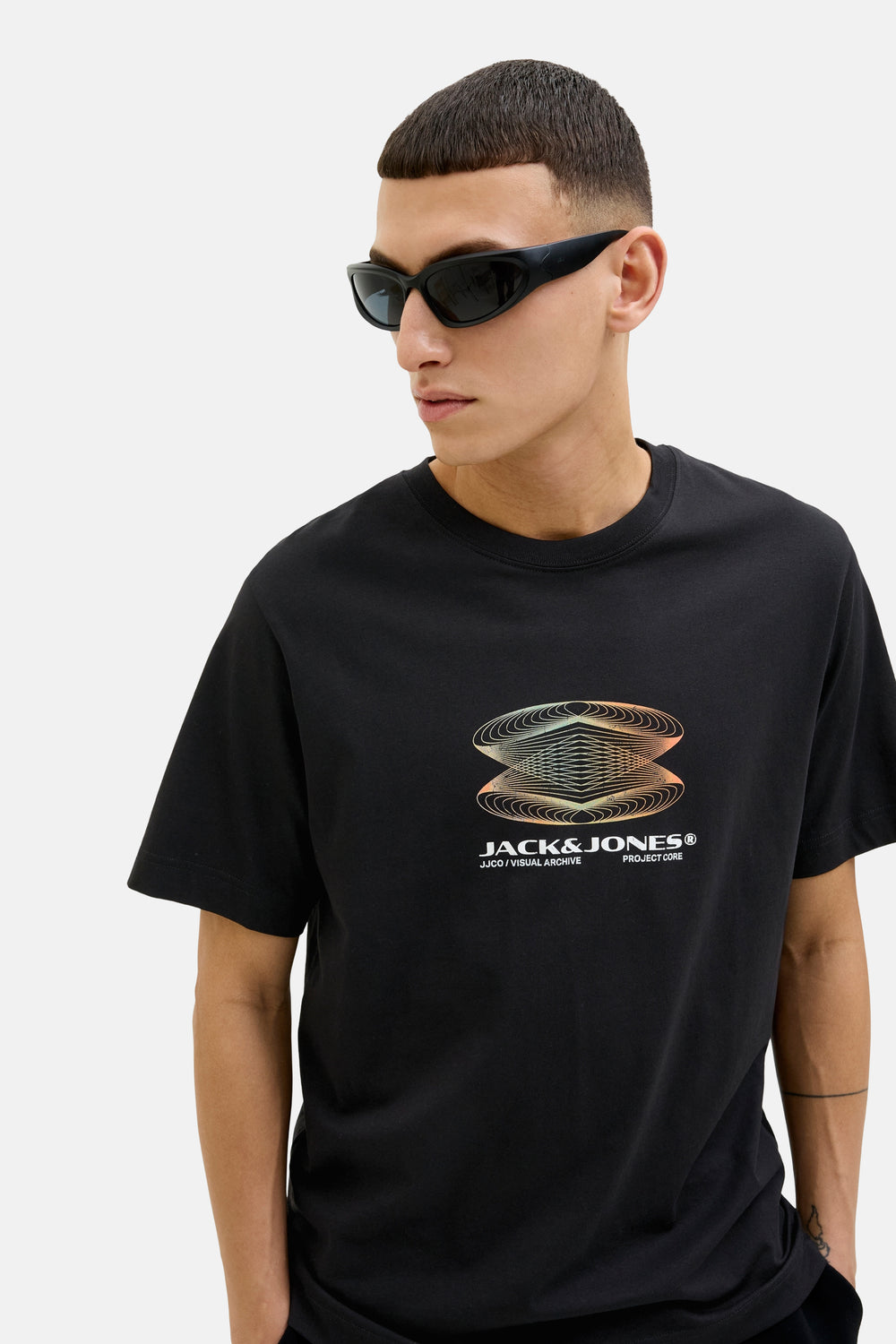 T-shirt (manches courtes) Noir - CORE BY JACK & JONES