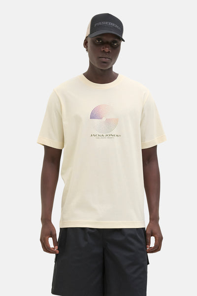 T-shirt (korte mouwen) Geel - CORE BY JACK & JONES