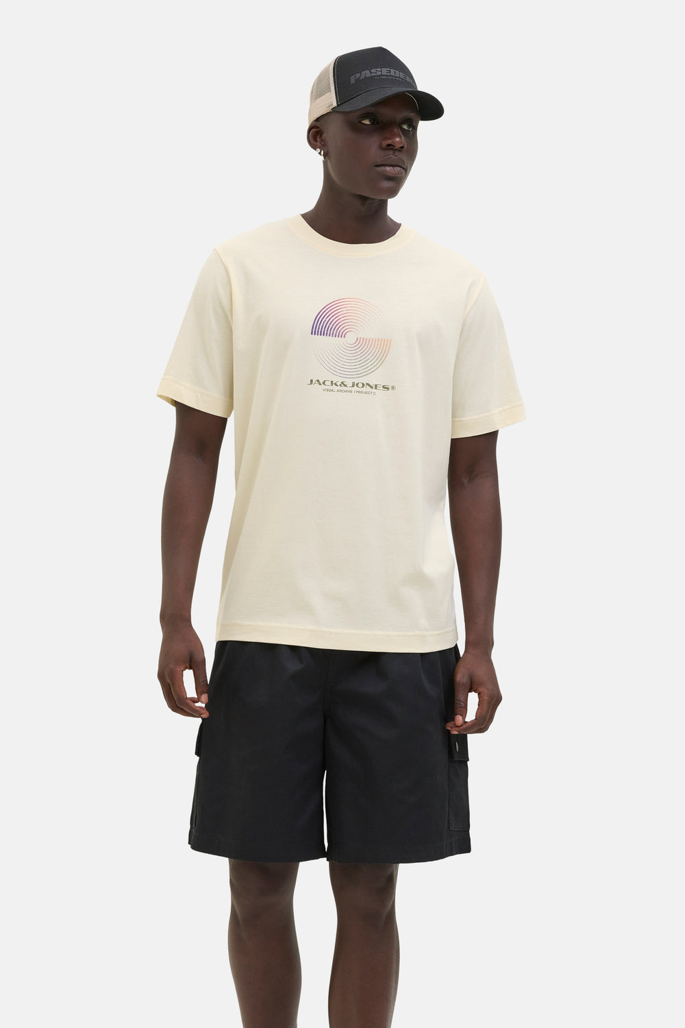 T-shirt (korte mouwen) Geel - CORE BY JACK & JONES