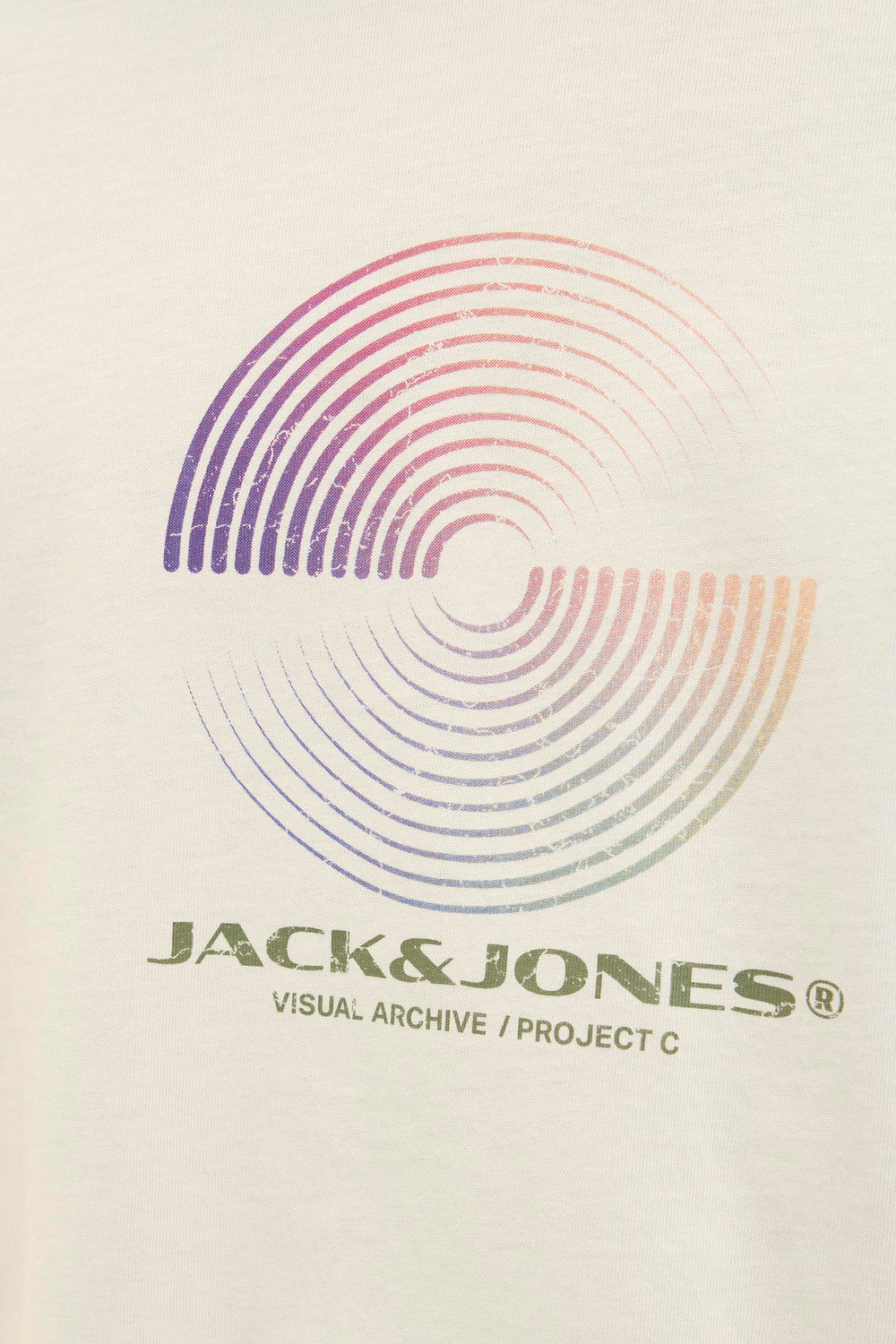 T-shirt (korte mouwen) Geel - CORE BY JACK & JONES