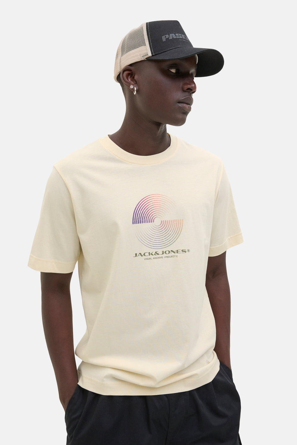 T-shirt (korte mouwen) Geel - CORE BY JACK & JONES