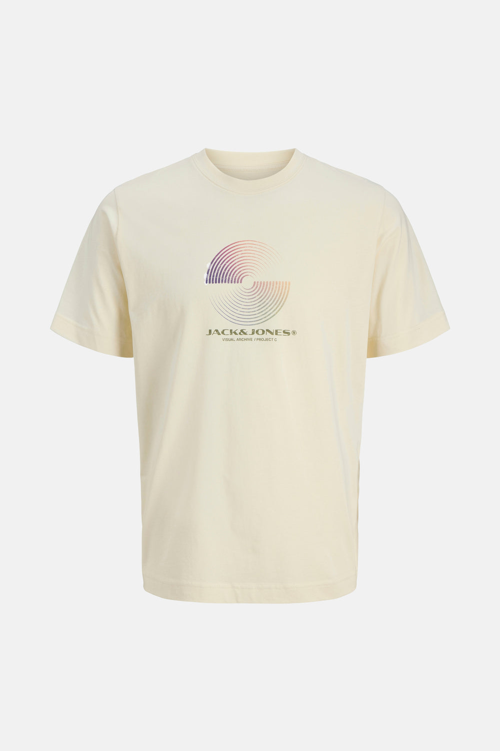 T-shirt (korte mouwen) Geel - CORE BY JACK & JONES