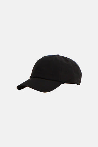 Zwarte pet van ACCESSORIES BY JACK & JONES, effen design.