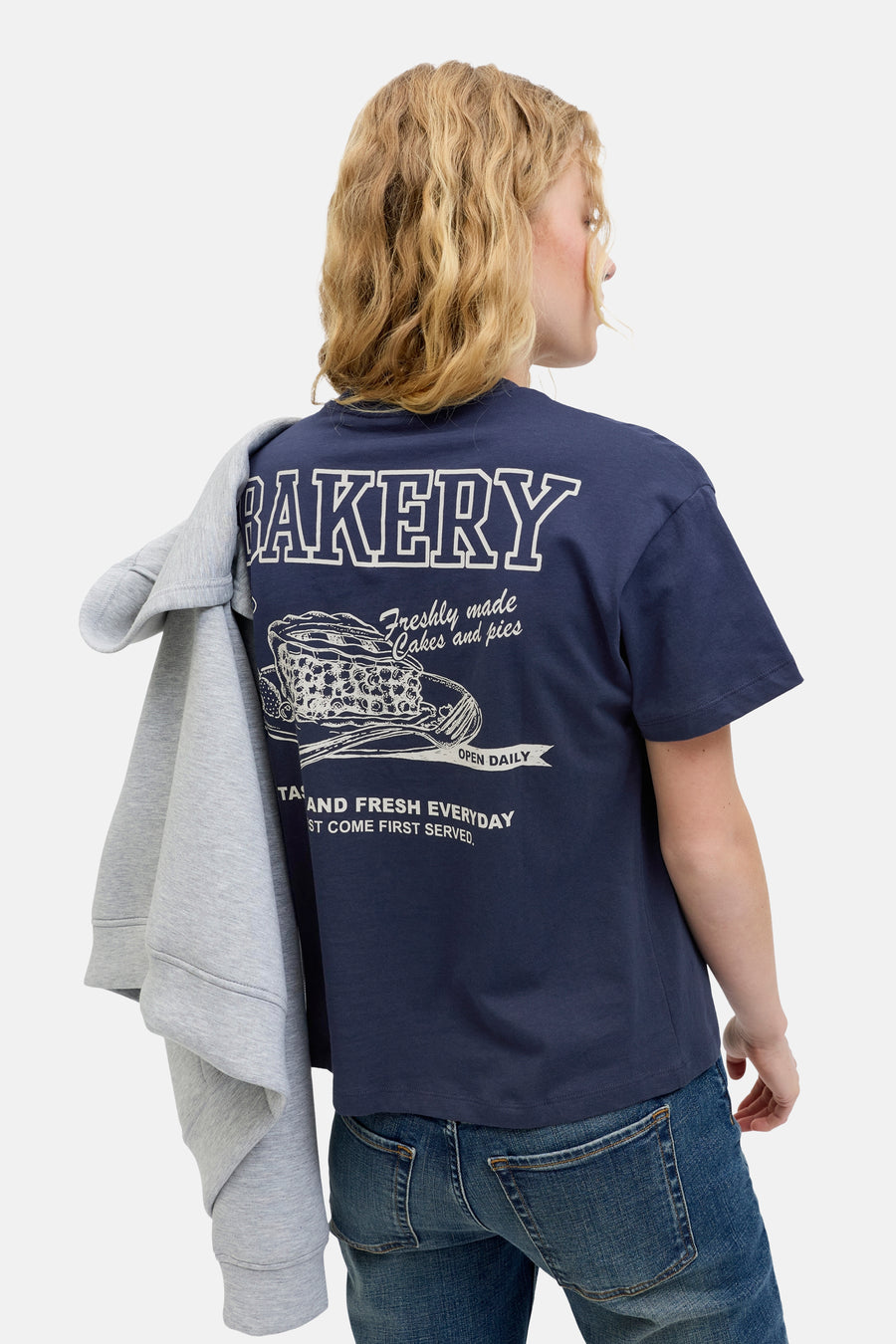 T-shirt met korte mouwen - blauw - JJXX