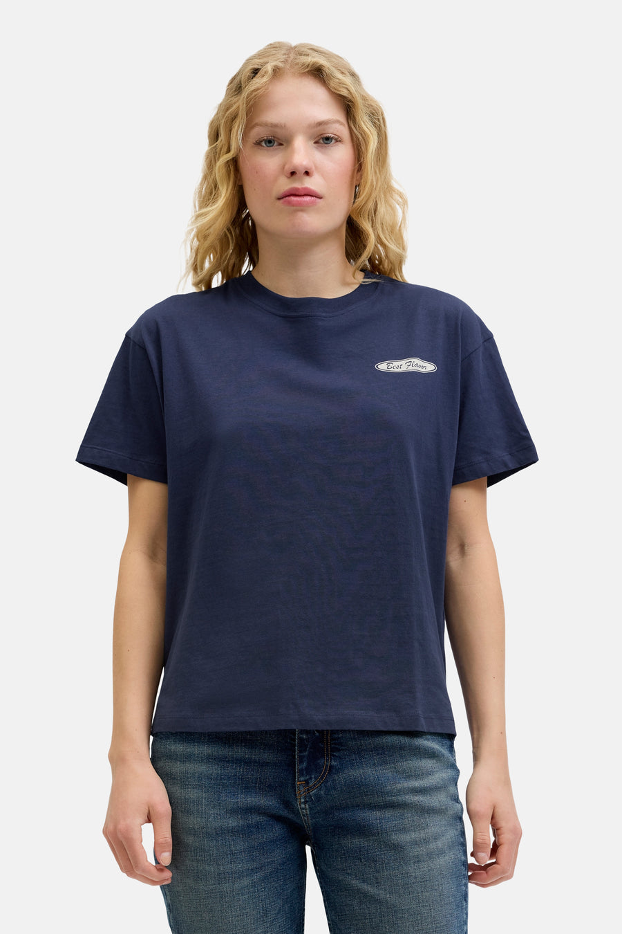 T-shirt met korte mouwen - blauw - JJXX