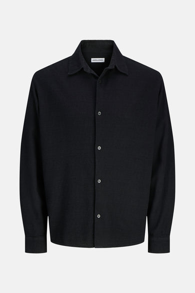 Hemd met lange mouwen - zwart