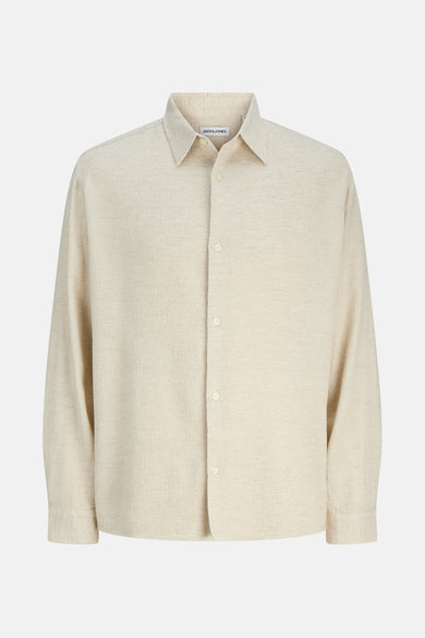 Chemise (manches longues) Beige - PREMIUM by JACK & JONES