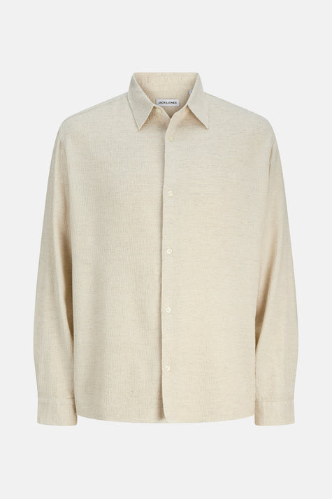 Chemise (manches longues) Beige - PREMIUM by JACK & JONES