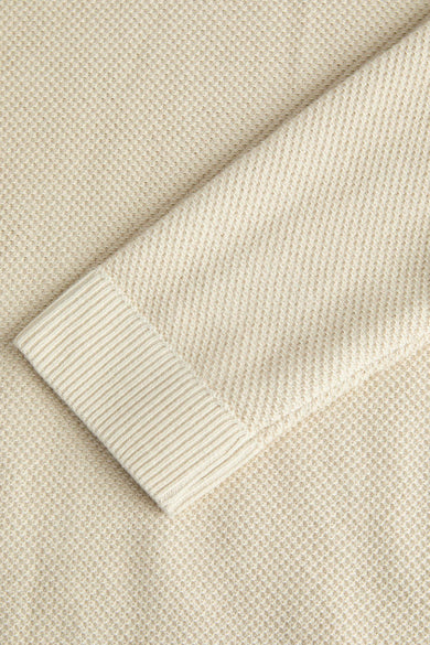 Pull col V Beige - PREMIUM BLUE by JACK & JONES